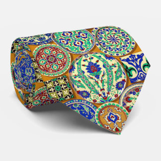 circa 1890 Persian motifs print Neck Tie