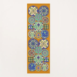 circa 1890 Persian motifs print Yoga Mat