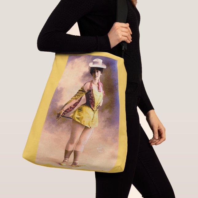 circa 1890 Vera nightclub artiste Crossbody Bag (Close Up)