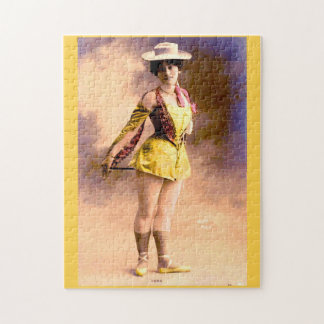 circa 1890 Vera nightclub artiste Jigsaw Puzzle