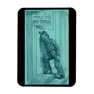 circa 1900 Office of the Daily Terror Magnet