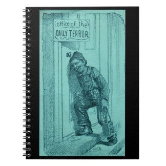 circa 1900 Office of the Daily Terror Notebook