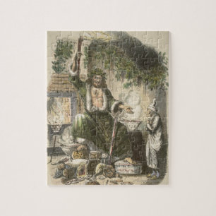 Circa 1900: The Ghost of Christmas Present Jigsaw Puzzle