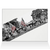 Circa 1910 Charming Women Lineup Patriotic Flag (Inside Horizontal (Top))