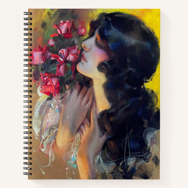 circa 1910 dream of roses notebook (Front)