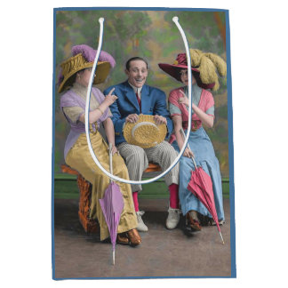 circa 1910 vaudeville performers print medium gift bag