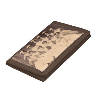 circa 1914 nursing school graduates tri-fold wallet