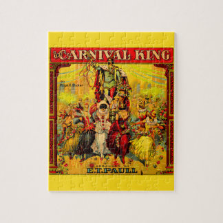 circa 1915 sheet music The Carnival King Jigsaw Puzzle