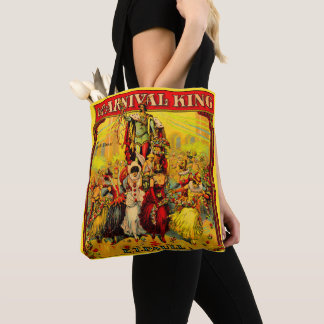 circa 1915 sheet music The Carnival King print Tote Bag