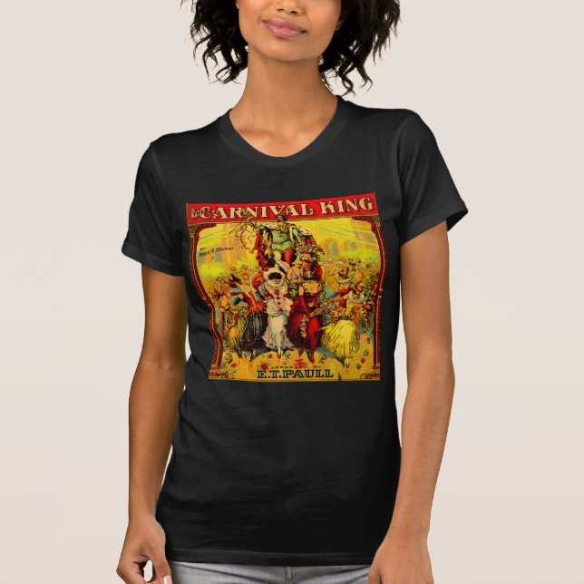 circa 1915 sheet music The Carnival King T-Shirt (Front)