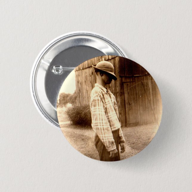 circa 1920 bashful Harry Button (Front & Back)