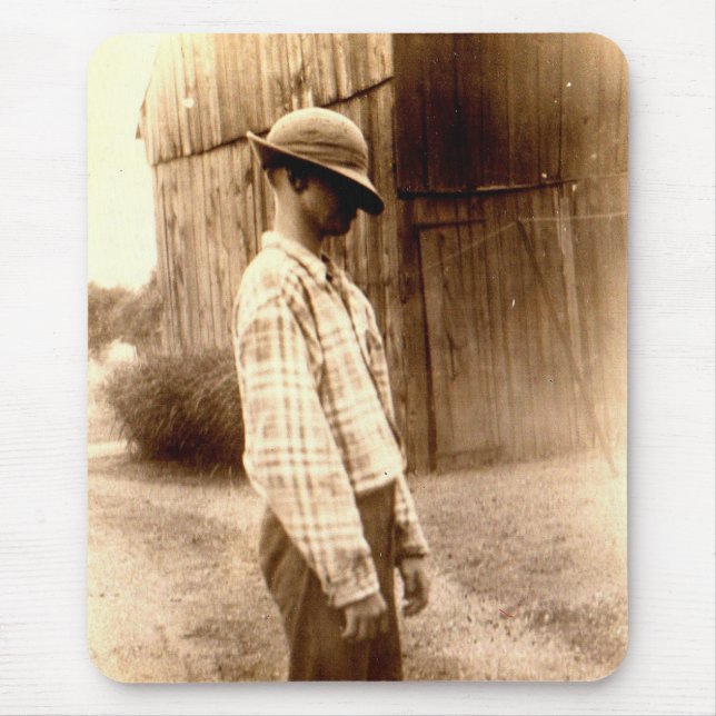 circa 1920 bashful Harry Mouse Pad (Front)