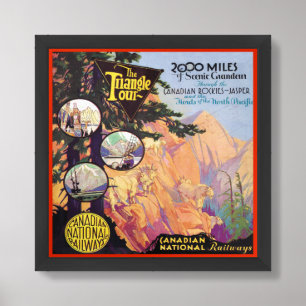 CIRCA 1930 RAILWAY POSTER HOME DECOR