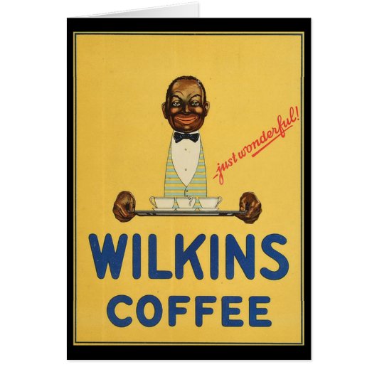 circa 1930 Wilkins Coffee ad Cards (Front)