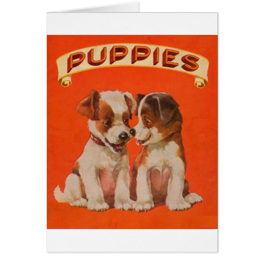 circa 1934 PUPPIES Cards (Front)