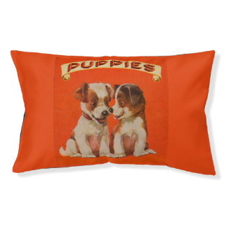 circa 1934 PUPPIES Pet Bed