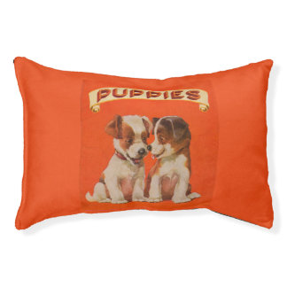 circa 1934 PUPPIES Pet Bed