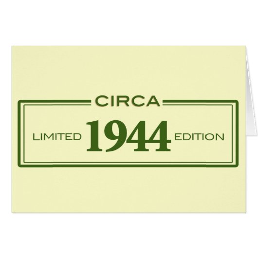 circa 1944 cards (Front Horizontal)