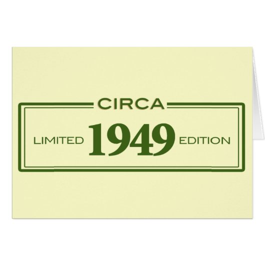 circa 1949 cards (Front Horizontal)
