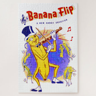 circa 1950 Banana Flip sheet music print Jigsaw Puzzle