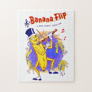 circa 1950 Banana Flip sheet music print Jigsaw Puzzle