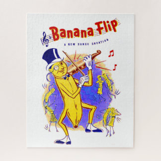 circa 1950 Banana Flip sheet music print Jigsaw Puzzle