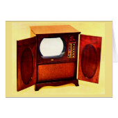 circa 1950 television set no. 1 (Front Horizontal)