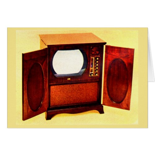 circa 1950 television set no 1