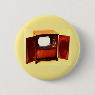 circa 1950 television set no. 1 button