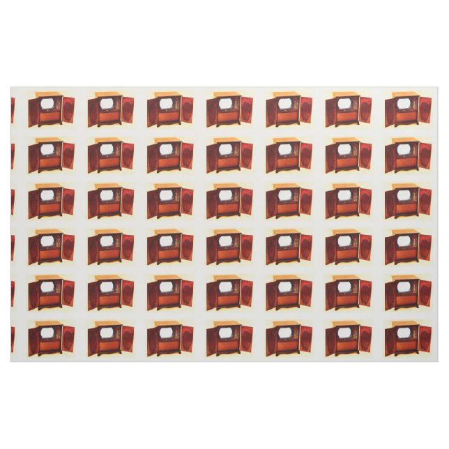 circa 1950 television set no. 1 fabric (Fat Quarter)