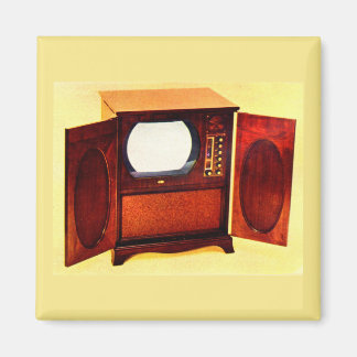 circa 1950 television set no. 1 magnet