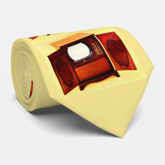 circa 1950 television set no. 1 neck tie