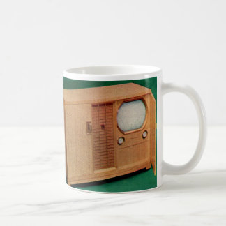 circa 1951 television set Danish modern no. 2 Coffee Mug