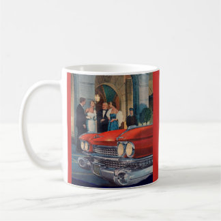 circa 1960 red Cadillac grille Coffee Mug
