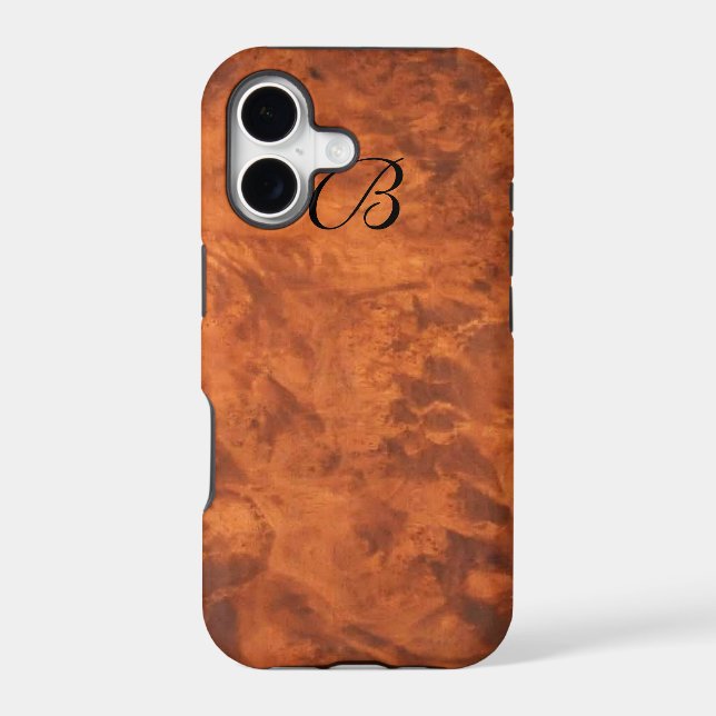 Circassian Walnut Burl iPhone7 Plus case*monogram* Iphone Case (Back)