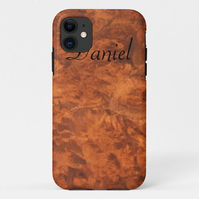 Circassian Walnut Burl iPhone 5 Case *personalize* (Back)