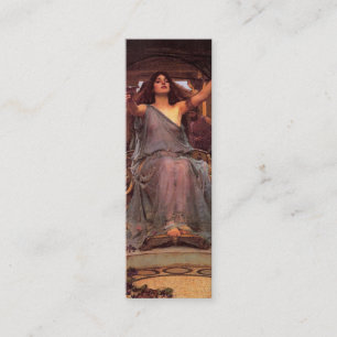 Circe Bookmark by John William Waterhouse Mini Business Card