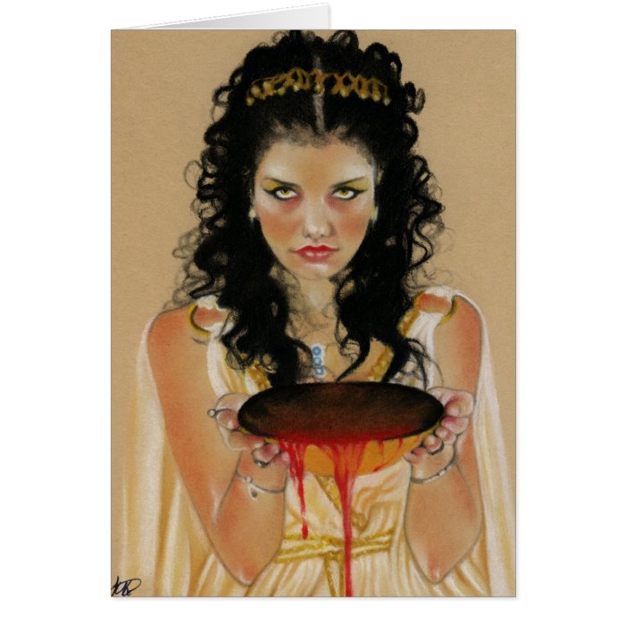 Circe Greek Goddess Card