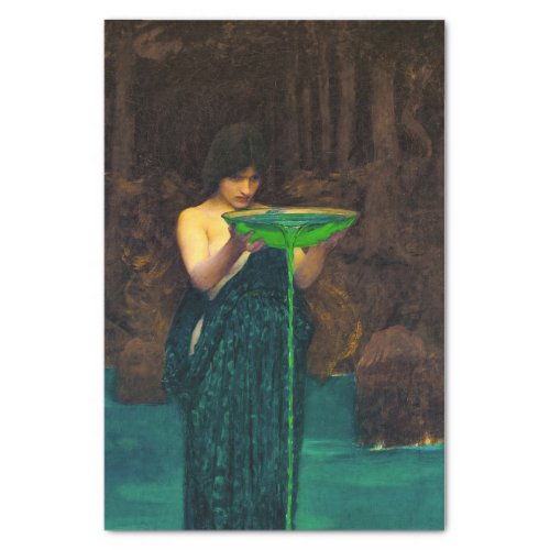 Circe Invidiosa 1892 by John William Waterhouse Tissue Paper