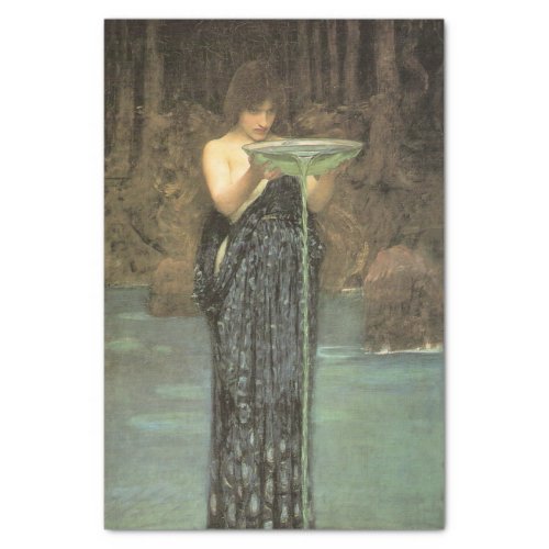 Circe Invidiosa By J W Waterhouse 1892 Decoupage Tissue Paper