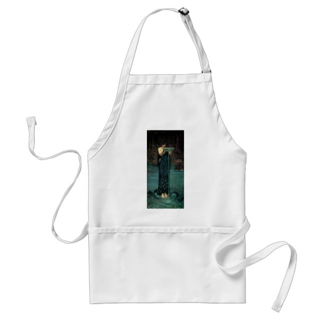 Circe Invidiosa by John William Waterhouse Adult Apron (Front)