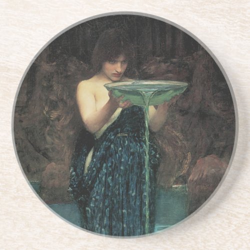 Circe Invidiosa by John William Waterhouse Coaster