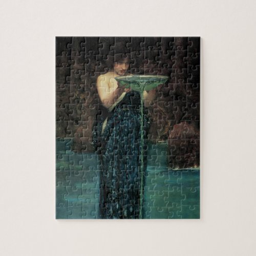 Circe Invidiosa by John William Waterhouse Jigsaw Puzzle