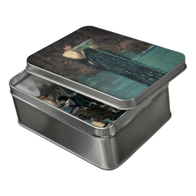 Circe Invidiosa by John William Waterhouse Jigsaw Puzzle (Lid Open)