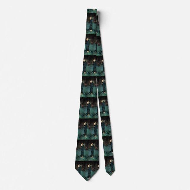 Circe Invidiosa by John William Waterhouse Neck Tie (Front)