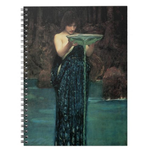 Circe Invidiosa by John William Waterhouse Notebook