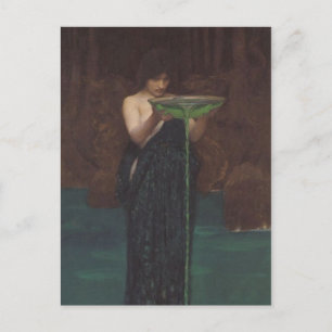 Circe Invidiosa by John William Waterhouse Postcard