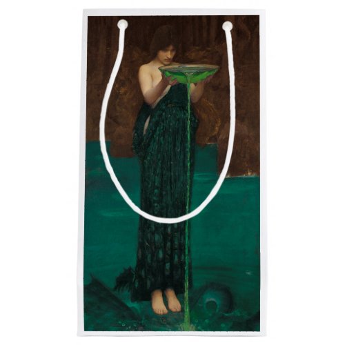 Circe Invidiosa by John William Waterhouse Small Gift Bag