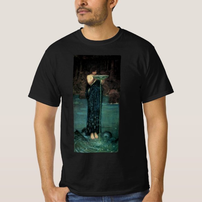 Circe Invidiosa by John William Waterhouse T-Shirt (Front)
