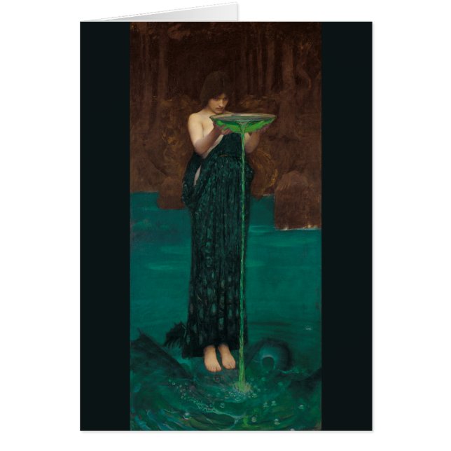 Circe Invidiosa by Waterhouse Fine Art Cards (Front)
